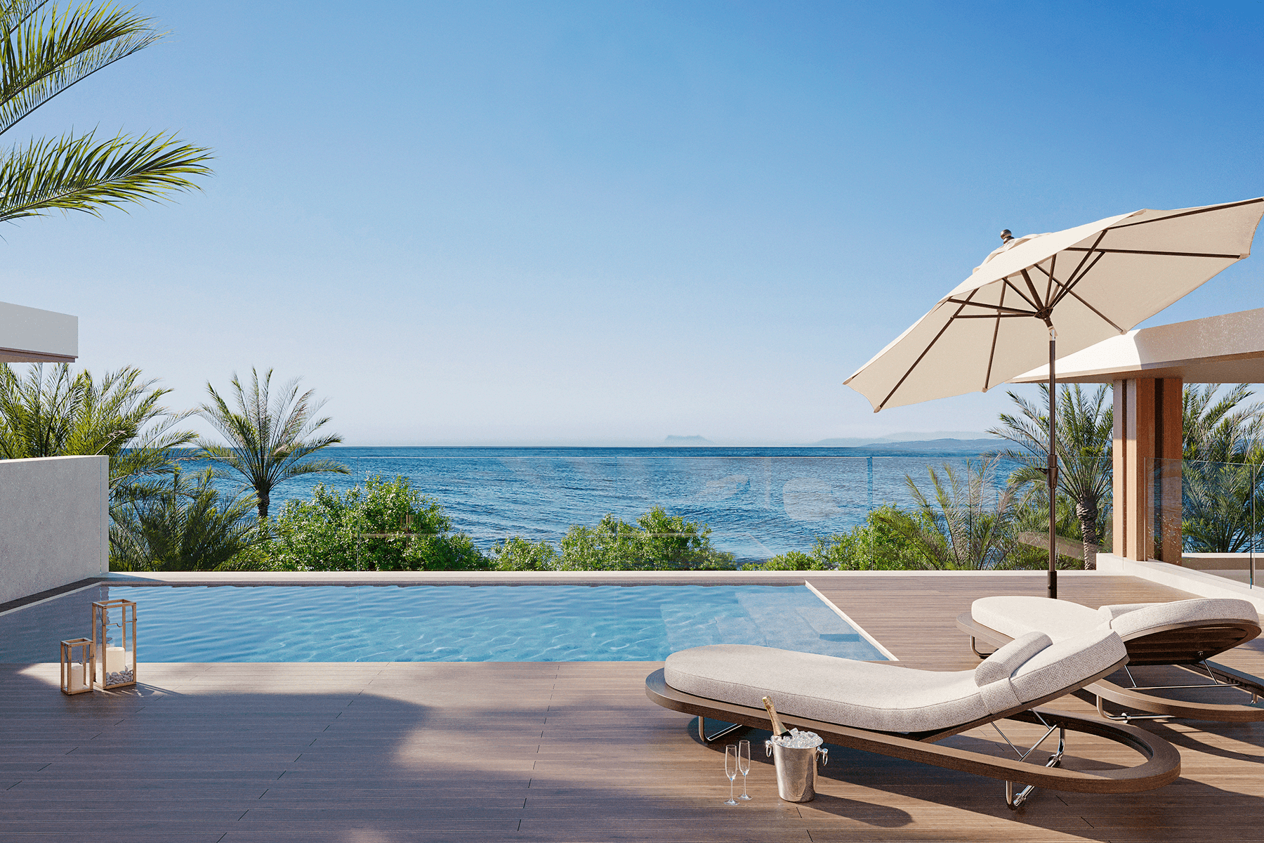 Beachfront living in Estepona