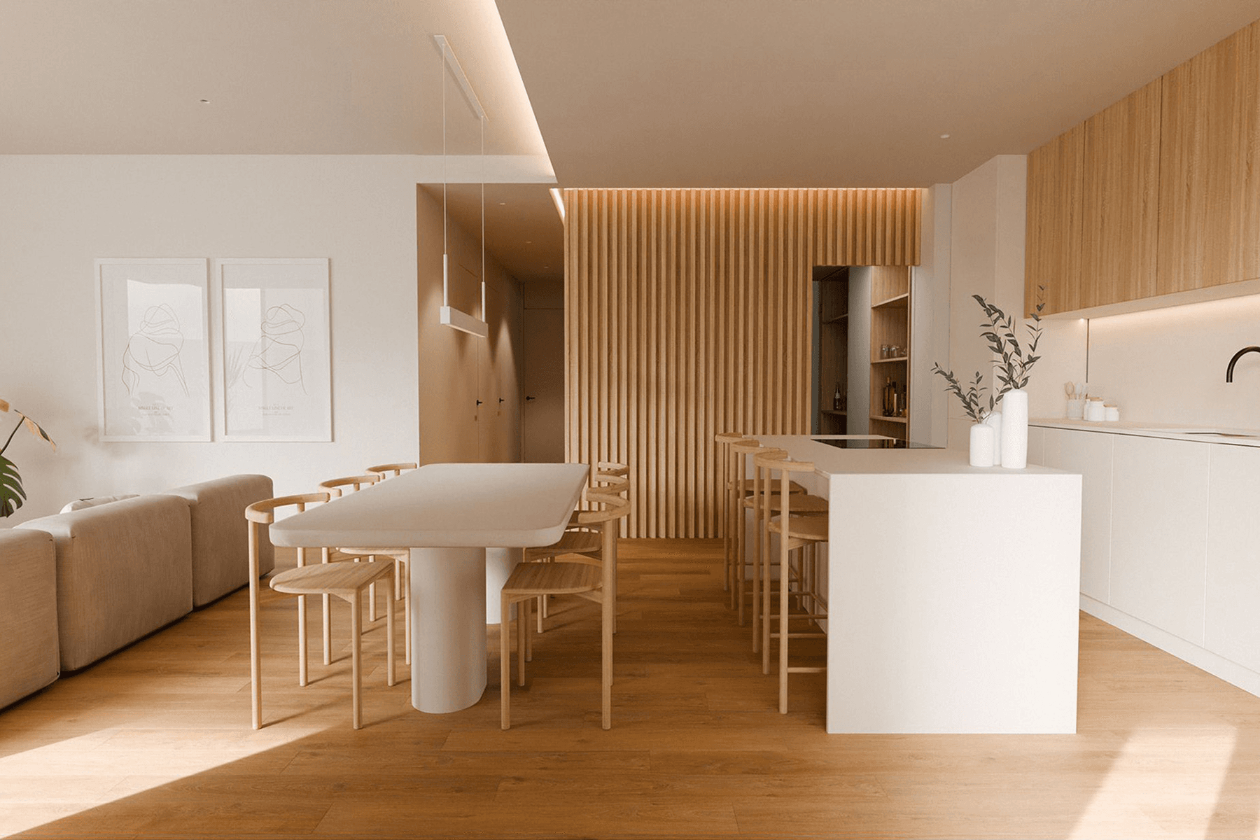 Endless Mediterranean views with spaces designed to fully enjoy them