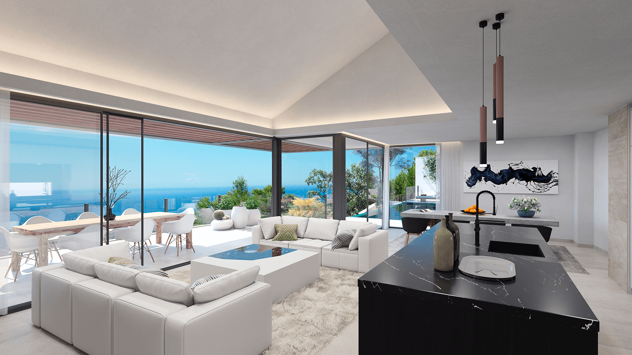 Villas contemporáneas diseñadas para la vida moderna