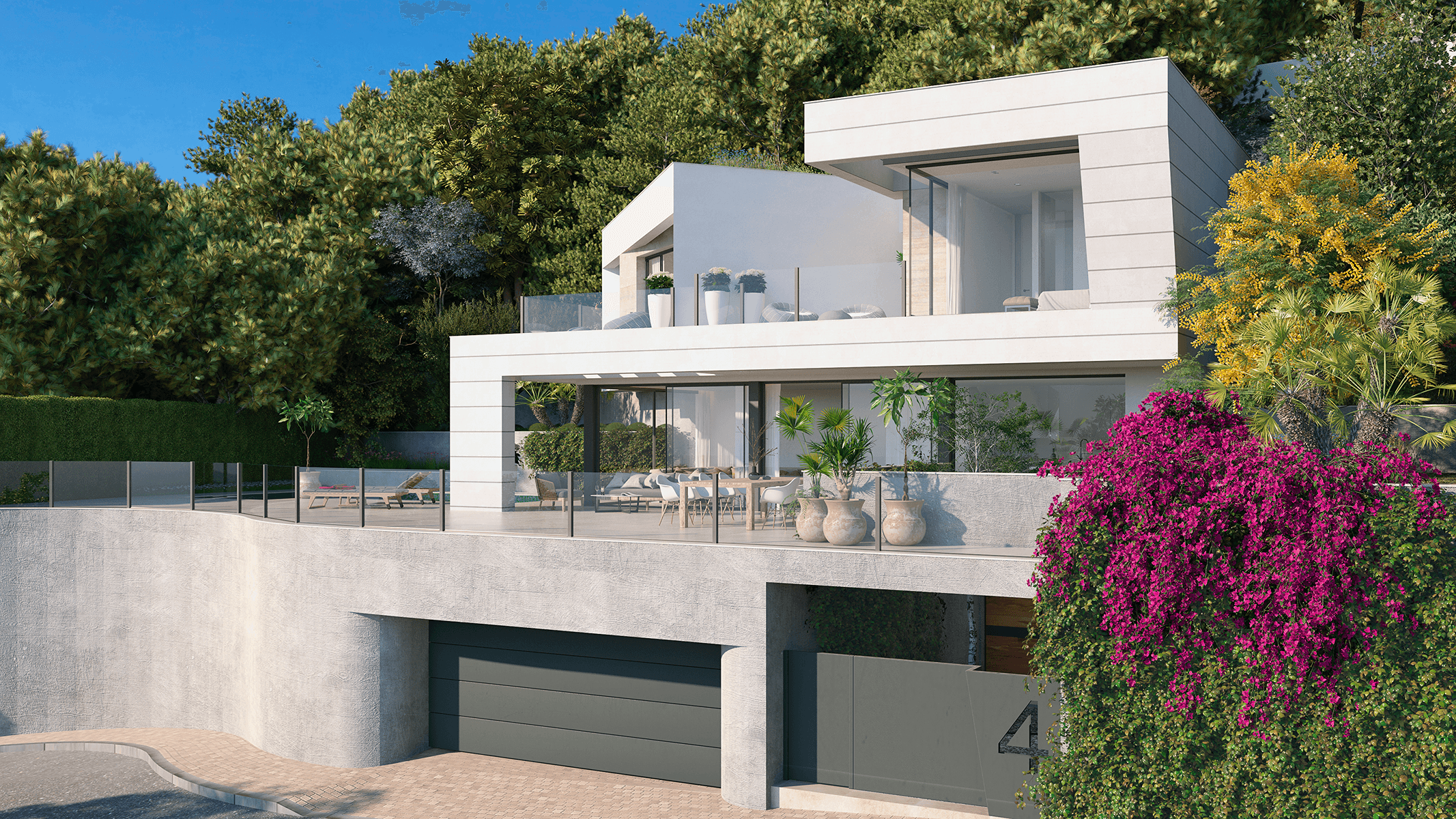 Villas contemporáneas diseñadas para la vida moderna